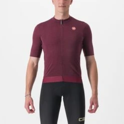 Maillot Manche Courte Castelli Essenza Homme Bordeaux 2023 -SRAM Soldes 01 4522027 421 700x700 3