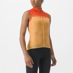 Maillot Sans Manche Castelli Velocissima Soft Orange Femme 2023 -SRAM Soldes 01 4522066 866 700x700 3