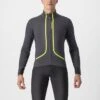 Veste Manche Longue Castelli Flight Air Gris Foncé/Lime 2023 -SRAM Soldes 01 4522508 030 700x700 1