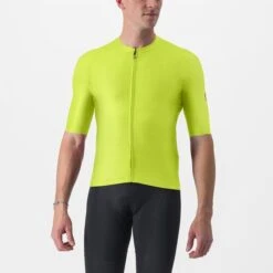 Maillot Manche Courte Castelli Aero Race 6.0 Jaune Homme 2023 -SRAM Soldes 01 4523009 383 700x700 2