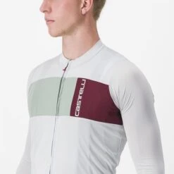 Maillot Manche Longue Castelli Prologo 7 Homme Gris/Vert 2023 -SRAM Soldes 04 4522024 870 700x700 2
