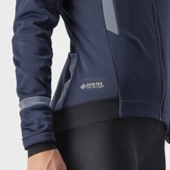 Veste Manche Longue Castelli Dinamica 2 Bleu Foncé/Gris Femme 2023 -SRAM Soldes 04 4522542 414 700x700 2