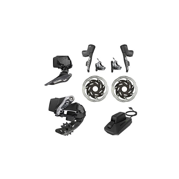 Groupe Electronique Sram Red ETap AXS 2x12V D1 Hydraulique Disc 160mm 3 Groupe Electronique Sram Red ETap AXS 2x12V D1 Hydraulique Disc 160mm