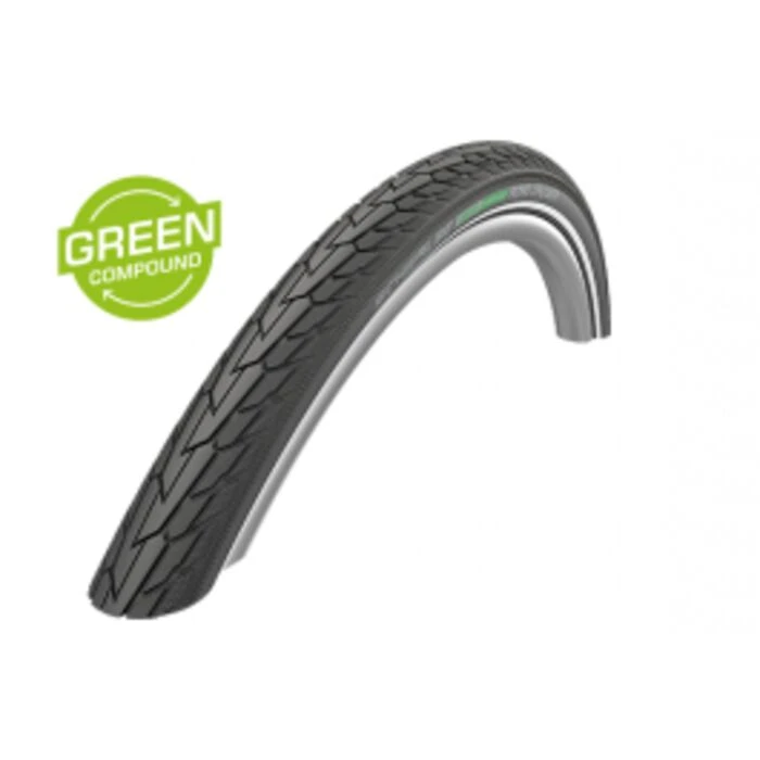Pneu Schwalbe Road Cruiser 700x40C 28x1.60 HS484 - Reflex - Green Compound - Tringle Rigide - ETRTO 42-622 3 Pneu Schwalbe Road Cruiser 700x40C 28x1.60 HS484 - Reflex - Green Compound - Tringle Rigide - ETRTO 42-622