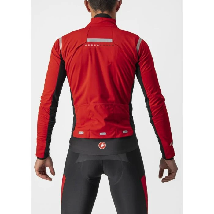 Veste Manche Longue Castelli Alpha RoS 2 Rouge/Gris Reflex 2023 13 Veste Manche Longue Castelli Alpha RoS 2 Rouge/Gris Reflex 2023 – Image 11