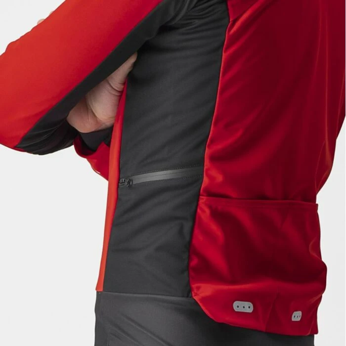 Veste Manche Longue Castelli Alpha RoS 2 Rouge/Gris Reflex 2023 6 Veste Manche Longue Castelli Alpha RoS 2 Rouge/Gris Reflex 2023 – Image 4