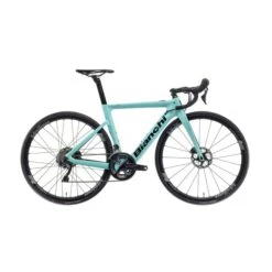 Vélo Route Electrique Bianchi Aria ERoad Ultegra Vert Céleste