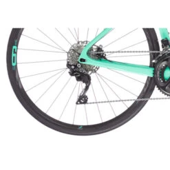 Vélo Route Bianchi Infinito XE Disc 105 DI2 12V Vert Céleste 2023 -SRAM Soldes bianchi infinito x e disc4 700x700 3