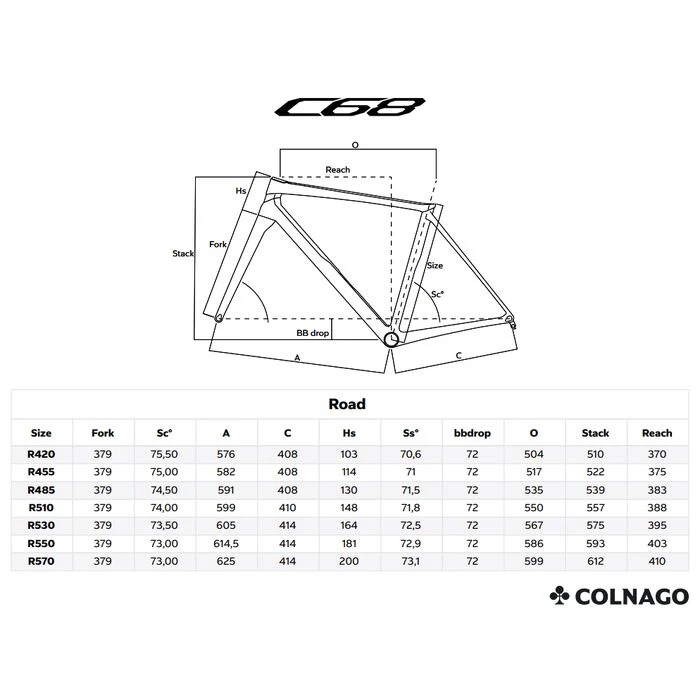 Vélo Route Colnago C68 Dura Ace Di2 2x12V HRRD 2023 4 Vélo Route Colnago C68 Dura Ace Di2 2x12V HRRD 2023 – Image 2