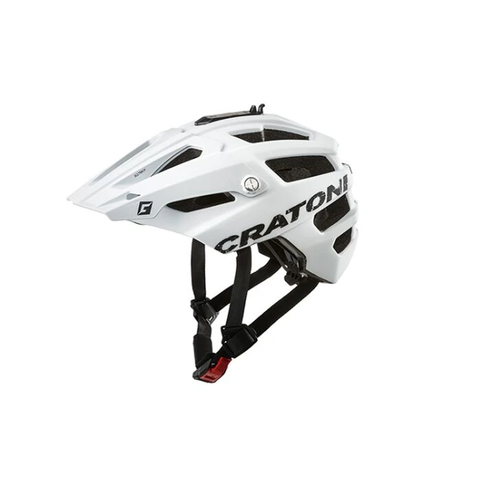 Casque VTT Cratoni AllTrack Blanc Gommé 3 Casque VTT Cratoni AllTrack Blanc Gommé