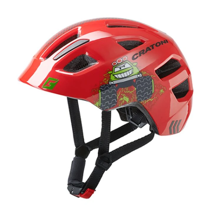 Casque Enfant Cratoni Maxster Rouge Camion 4 Casque Enfant Cratoni Maxster Rouge Camion – Image 2