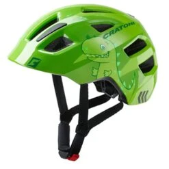 Casque Enfant Cratoni Maxster Vert Dinausaure