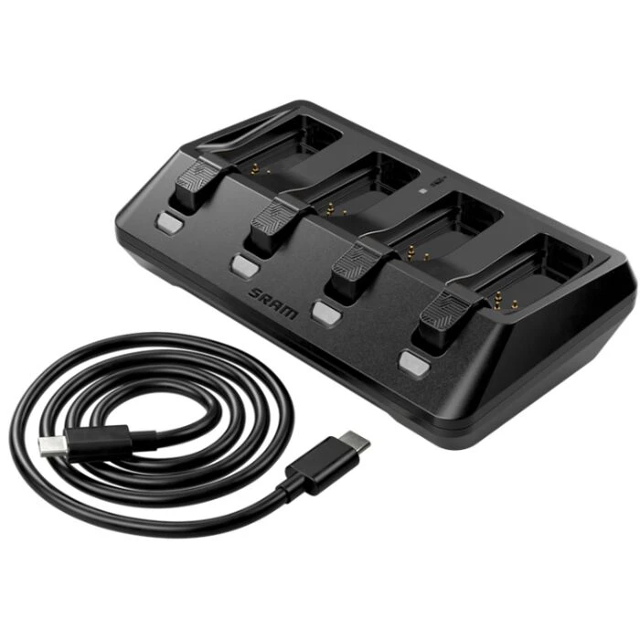 Chargeur Sram 4 Ports Pour Batterie AXS 3 Chargeur Sram 4 Ports Pour Batterie AXS