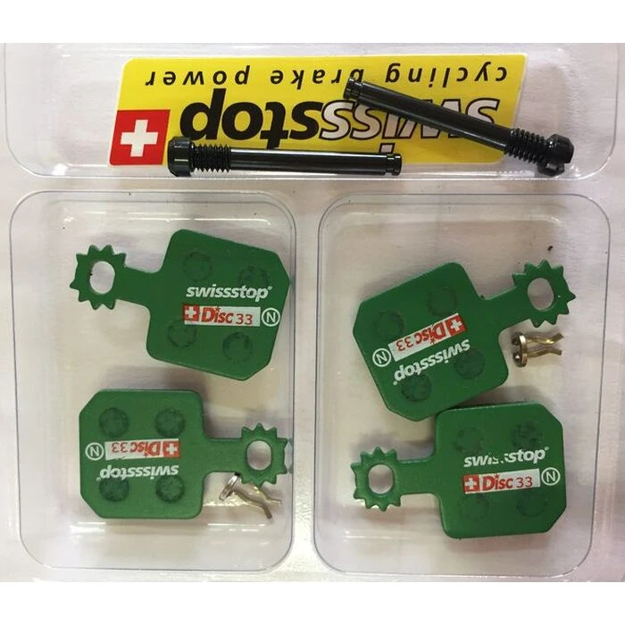 2 Paires De Plaquettes De Frein Organiques Swisstop Disc 33 E 3 2 Paires De Plaquettes De Frein Organiques Swisstop Disc 33 E