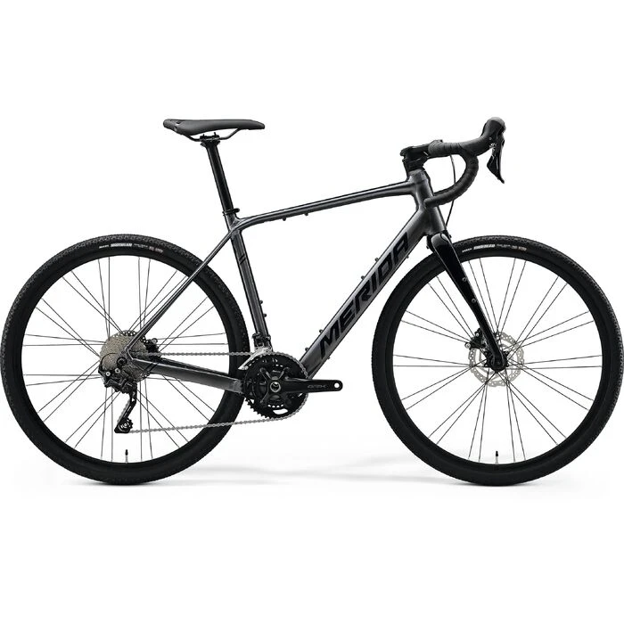 Vélo Gravel Électrique Merida ESilex 400 Dark Silver 250Wh 3 Vélo Gravel Électrique Merida ESilex 400 Dark Silver 250Wh