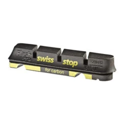 Kit 4 Patins Swisstop FlashPro Black Prince Carbone
