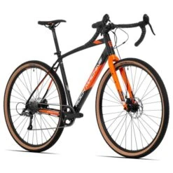 Vélo Gravel RockMachine GravelRide 200 Noir / Gris / Orange -SRAM Soldes gravelride 200 700x700 3