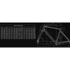 Vélo Route Bianchi Infinito XE Disc 105 Disc Noir 2023 -SRAM Soldes guide des tailles i n f i n t o x e disc carbon 700x700 4