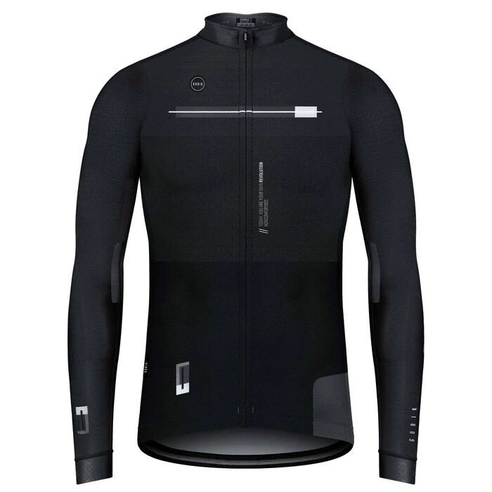 Maillot Manche Longue Gobik Cobble Dark Coal 3 Maillot Manche Longue Gobik Cobble Dark Coal