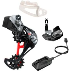 Mini Groupe Sram X01 Eagle AXS Rocker Rouge
