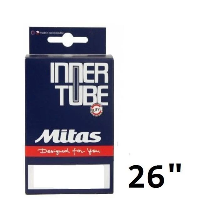 Chambre à Air Mitas Classic City 26"x1,00-1,50 Schrader 3 Chambre à Air Mitas Classic City 26"x1,00-1,50 Schrader