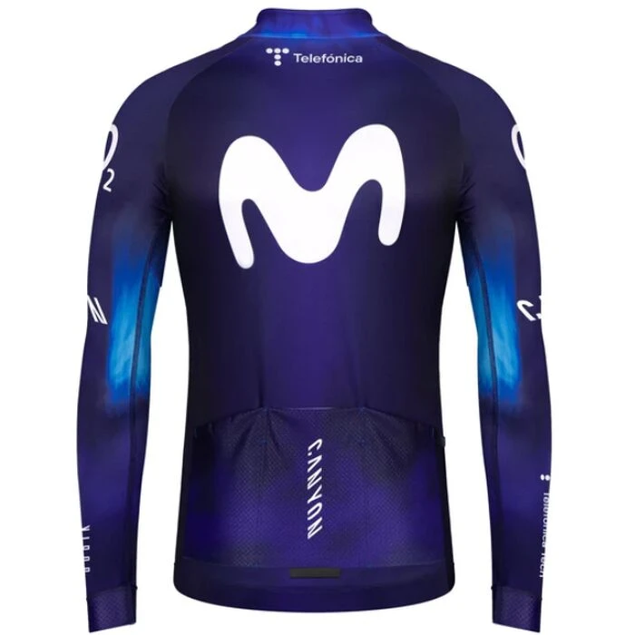 Maillot Manche Longue Gobik Pacer Movistar Team Homme 2023 6 Maillot Manche Longue Gobik Pacer Movistar Team Homme 2023 – Image 4