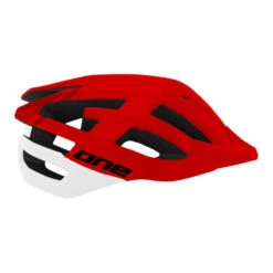 Casque One MTB Race Rouge/Blanc
