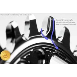 AbsoluteBLACK Plateau Absolute Black Ovale 4 Branches Shimano 96BCD Noir -SRAM Soldes oval x t 8000 pour 12v shimano 2 700x700 4