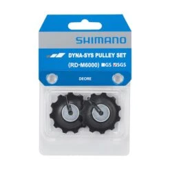 Paire De Galets Dérailleur Shimano Haut Et Bas RD-M6000 SGS