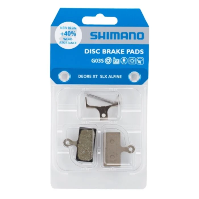 Plaquettes De Frein Shimano Résine G03S 3 Plaquettes De Frein Shimano Résine G03S