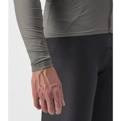 Veste Manche Longue Castelli Pro Thermal MID LS Gris 2023 -SRAM Soldes pro thermal m i d l s gris 4 700x700 1