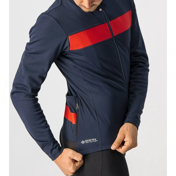 Veste Manche Longue Castelli Raddoppia 3 Bleu Foncé/Rouge 2023 6 Veste Manche Longue Castelli Raddoppia 3 Bleu Foncé/Rouge 2023 – Image 4