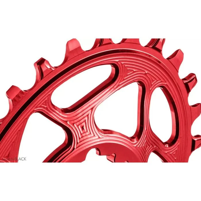 AbsoluteBLACK Plateau Absolute Black Direct Mount Sram 1x10-12V Alu Rouge 4 AbsoluteBLACK Plateau Absolute Black Direct Mount Sram 1x10-12V Alu Rouge – Image 2