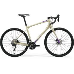 Vélo Gravel Merida Silex 400 Champagne / Violet 2023