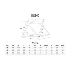 Vélo Gravel Colnago G3X GRX812 Vert 9 Vélo Gravel Colnago G3X GRX812 Vert -SRAM Soldes taille cadre g3x 700x700 2