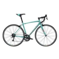 Vélo Route Bianchi Nirone 7 Claris 8V Vert Céleste