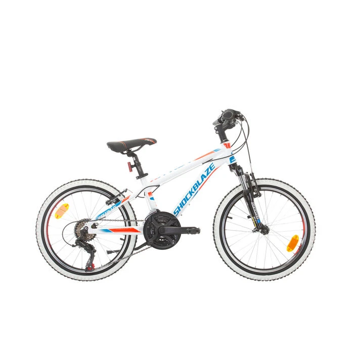 VTT Enfant Shockblaze Warrior 20" Blanc 3 VTT Enfant Shockblaze Warrior 20" Blanc